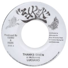 Luciano - Thanks Given - Zakek