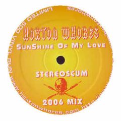 Hoxton Whores Vs Cream - Sunshine Of My Love (2006) - White
