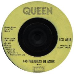 Queen - Las Palabras De Amor - EMI