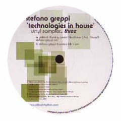 Stefano Greppi - Technologies In House Music (Sampler 3) - Screen Recordings