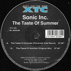 Sonic Inc - A Taste Of Summer - XTC
