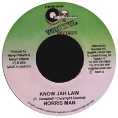 Norris Man - Know Jah Law - Voiceful Records