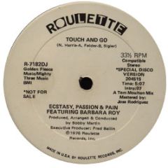 Ecstasy Passion & Pain - Touch And Go - Roulette