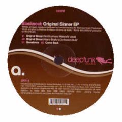 Blacksoul - Original Sinner EP - Deepfunk