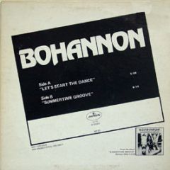 Bohannon - Let's Start The Dance / Summertime Groove - Mercury
