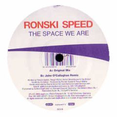 Ronski Speed - The Space We Are - Euphonic