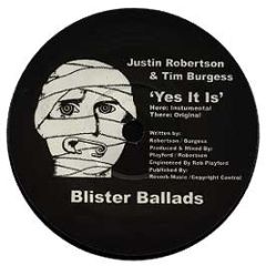 Justin Robertson & Tim Burgess - Yes It Is - Blister Ballads 1