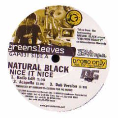 Natural Black - Nice It Nice - Greensleeves