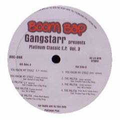 Gang Starr - Platinum Classic EP (Volume 3) - Boom Bap