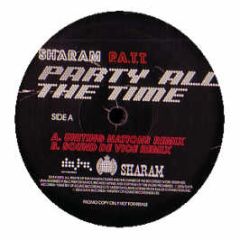 Sharam Tayebi - P.A.T.T. (Party All The Time) - Data Records
