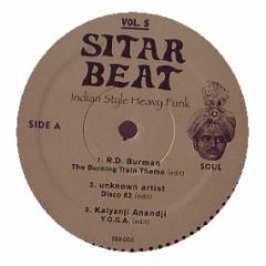 Various Artists - Sitar Beat (Volume 5) - Sbr 5