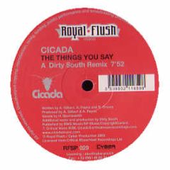 Cicada - The Things You Say (Dirty South Remix) - Royal Flush