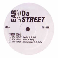 Snoop Dogg / The Game / Ti - That's That / Why Hate The Game / Top Back (Remix) - Ear 2 Da Street
