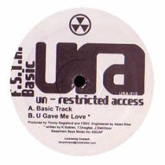 Fstr - Basic Track - Un-Restricted Access