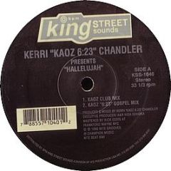 Kerri Chandler - Hallelujah - BPM King Street Sounds