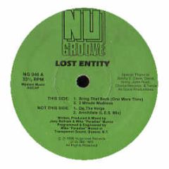 Lost Entity - Bring That Back (One More Time) - Nu Groove Records