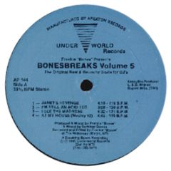 Frankie Bones - Bonesbreaks Volume 5 - Underworld