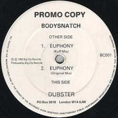 Bodysnatch - Euphony - Big City Records 1