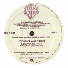 Ashford & Simpson - Love Dont Make It Right - Warner Bros