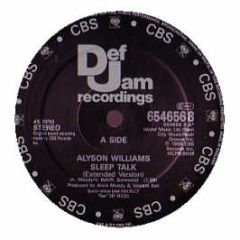 Alyson Williams - Sleep Talk - Def Jam