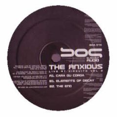 The Anxious - Live At Circuito (Volume 2) - Blackout Audio
