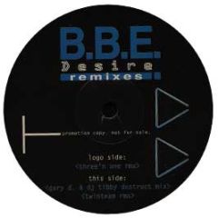 BBE - Desire (Remixes) - Triangle