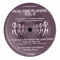One Foot In The Groove - Thats The Way It Is - Peak Time Players