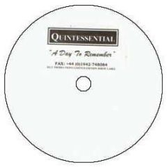 Quintessential - A Day To Remember (Ltd Edition) - BIT 