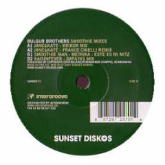 Bulgur Brothers - Smoothie Mixes - Sunset Disko