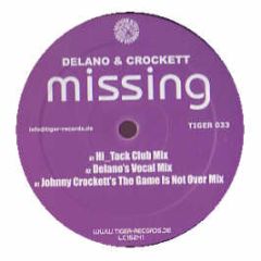 Everything But The Girl - Missing (Delano & Crockett Mixes) - Tiger