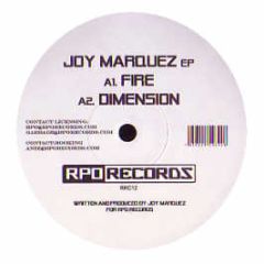 Joy Marquez - Fire - Rpo Records