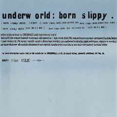Underworld - Born Slippy - Raiders Of The Dance Chart 5
