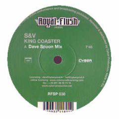 S & V - King Coaster - Royal Flush