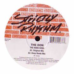 The Don - The Horn Song - Strictly Rhythm Re-Press