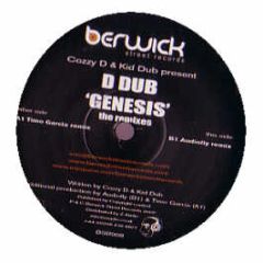 D Dub - Genesis (Remixes) - Berwick Street Records