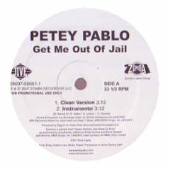 Petey Pablo - Get Me Out Of Jail - Jive