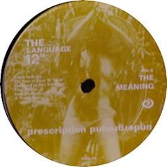 Ron Trent & Chez Damier - The Language 12'' - Prescription