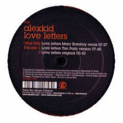 Alexkid - Love Letters - F Communications