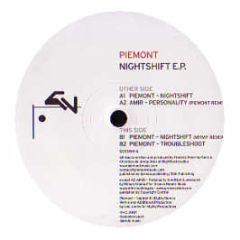 Piemont - Nightshift EP - Gedanken Sport