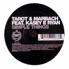 Tarot & Marbach Feat. Kasey E Ryan - Simple Things - Black Vinyl