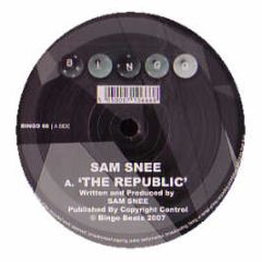 Sam Snee - The Republic - Bingo
