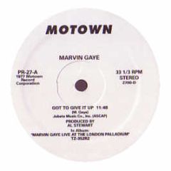 Marvin Gaye - Got To Give It Up / After The Dance - Motown