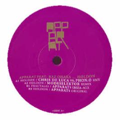 Apparat Feat. Raz Ohara - Holdon - Infine