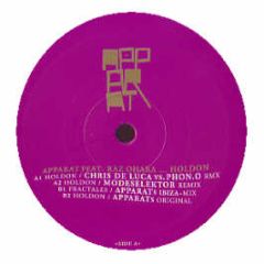 Apparat Feat. Raz Ohara - Holdon - Infine