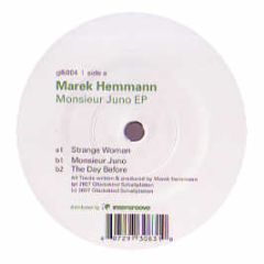 Marek Hemmann - Monsieur Juno EP - Gluckskind Schallplatten