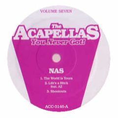 NAS - Acapellas You Never Got (Volume 7) - White