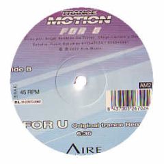 Trance Motion - For U - Aire Music