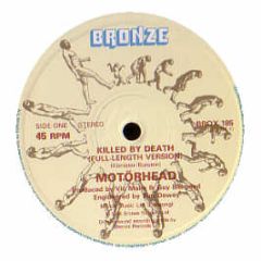 Motorhead - Killed By Death - Bronze