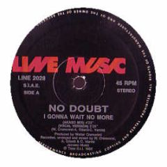 No Doubt - I Gonna Wait No More - Live Music