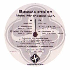 Bassxpansion - Meet My Modem EP - Superstition